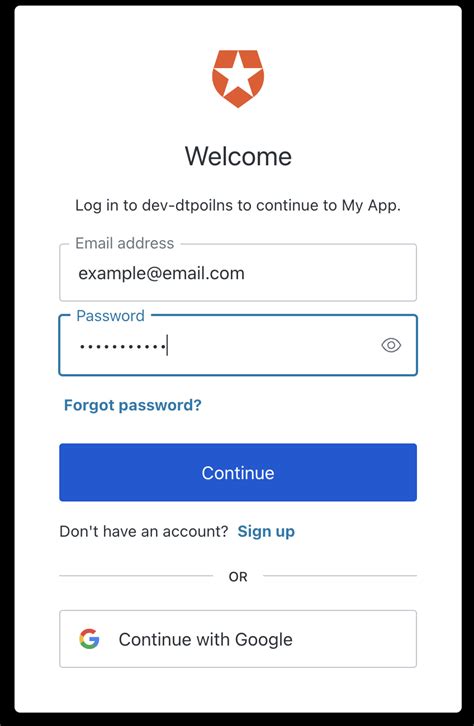 Logging into ZIMS via Auth0 .